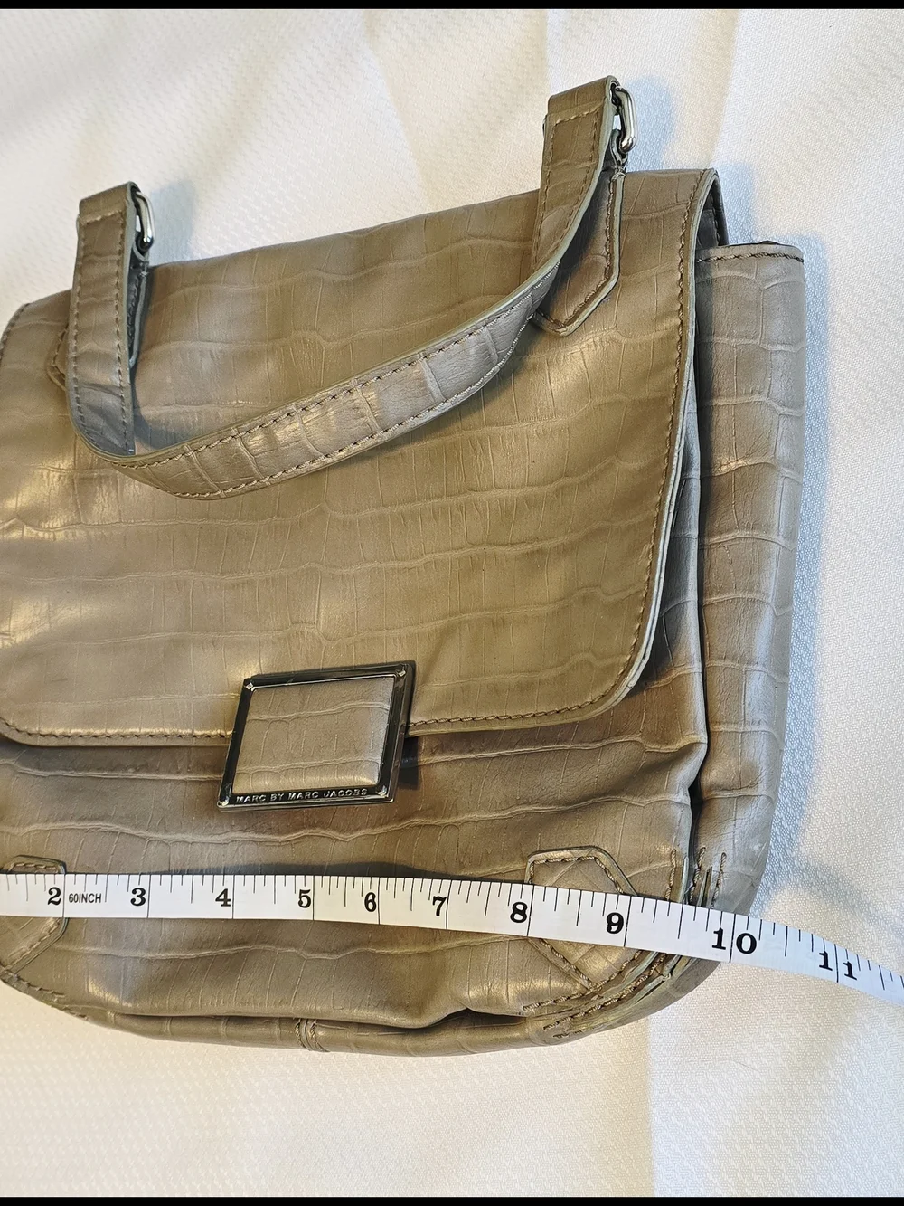 Marc By Marc Jacobs Grey Messanger Bag
